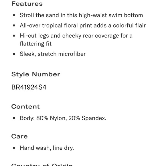 NWT Beach Riot Hibiscus Bikini Sz S Highway Bottom Paulina Top Floral Tropical - Picture 11 of 16